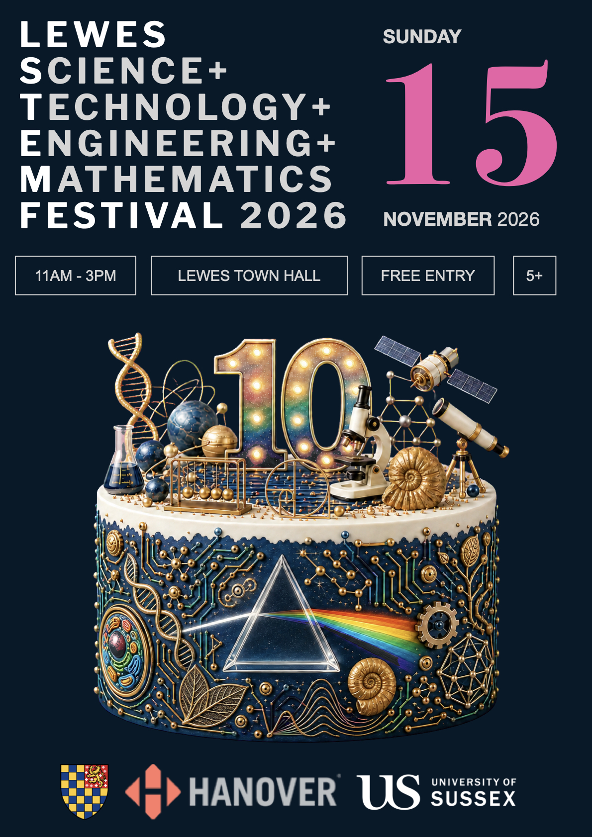 Lewes STEM Fair 2026 poster